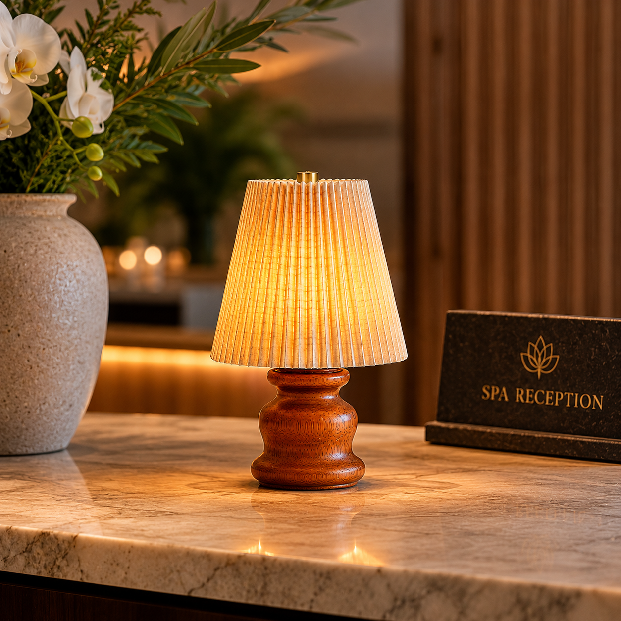 Halo Spa Reception S Candle Holder