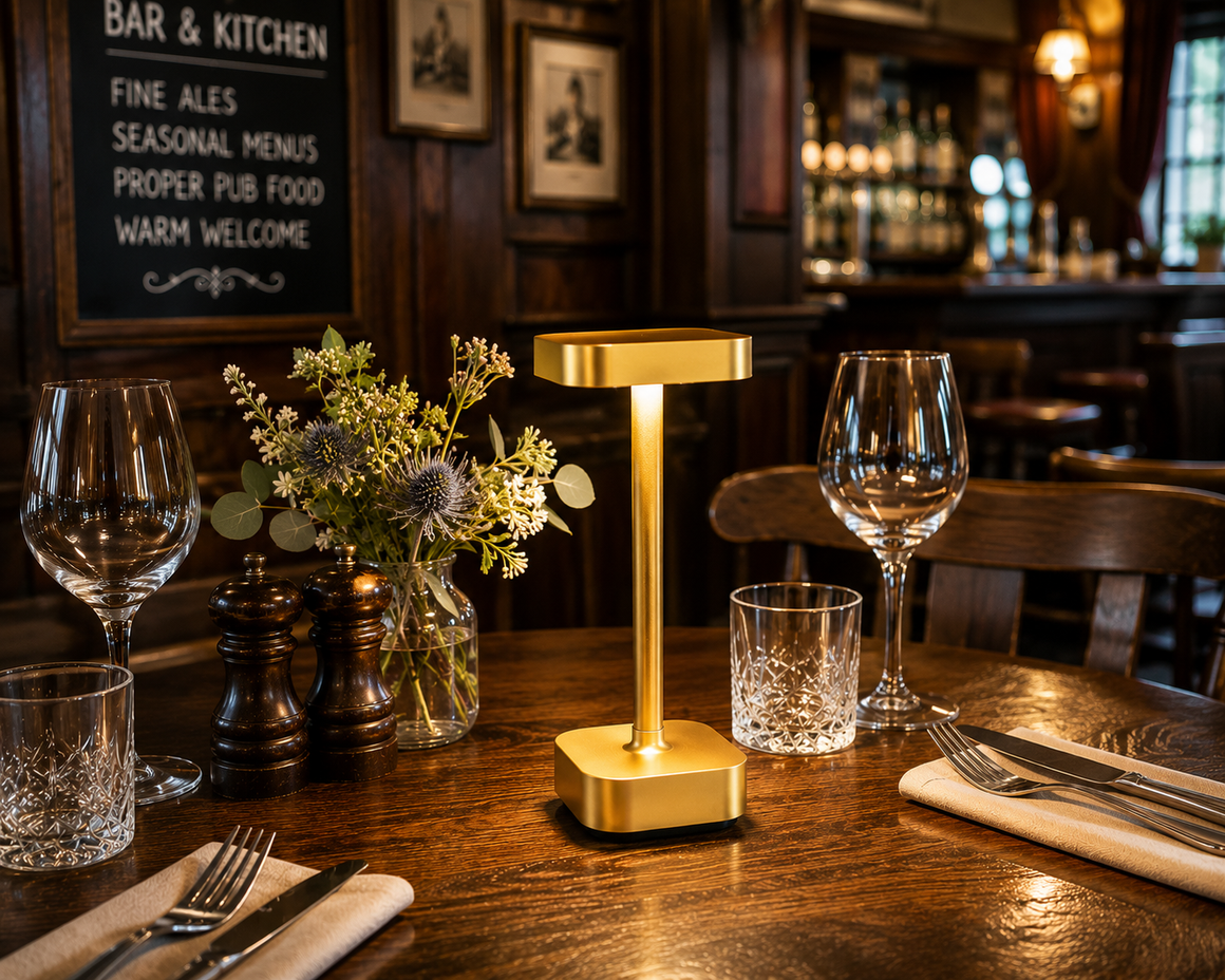Cuboid Rechargeable Table Lamp