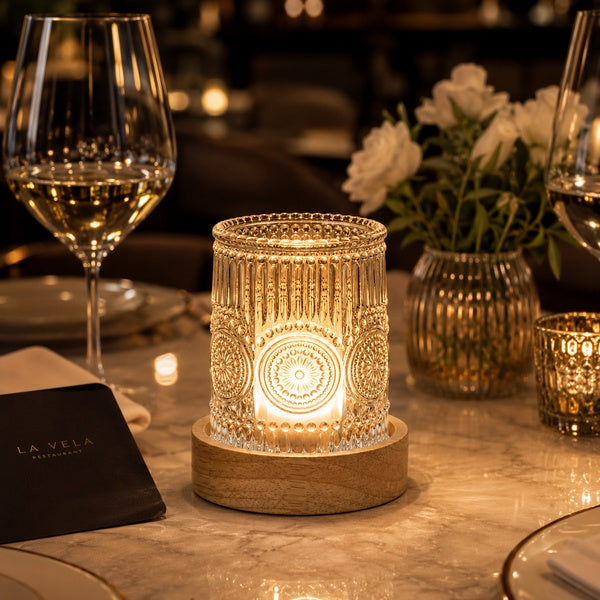 Halo Glass S Candle Holder