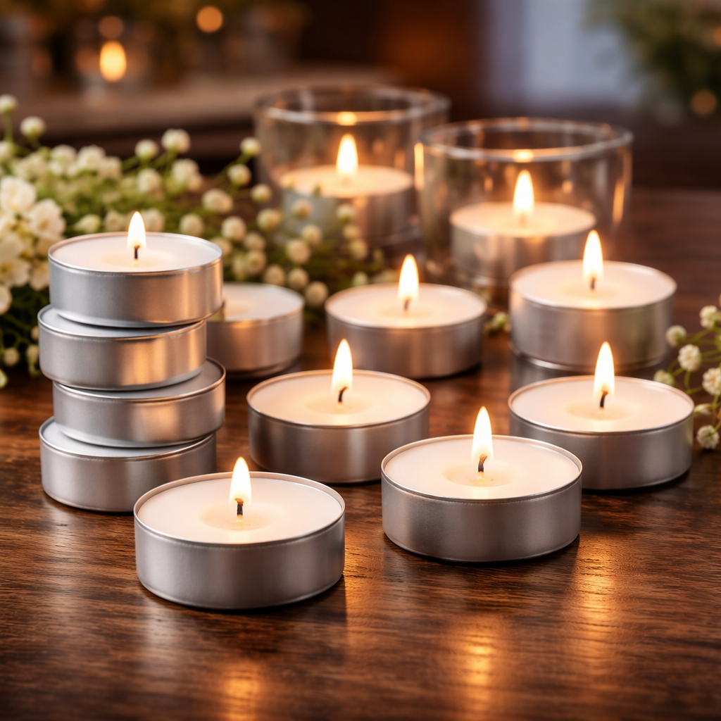 4 Hour Flame Tealights – Box of 200